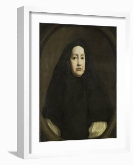 Portrait of Katharine Elliot-John Riley-Framed Art Print