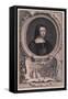 Portrait of Katherine of Aragon, after Arthur Pond-Jacobus Houbracken-Framed Stretched Canvas