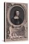 Portrait of Katherine of Aragon, after Arthur Pond-Jacobus Houbracken-Stretched Canvas