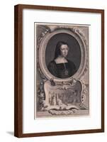 Portrait of Katherine of Aragon, after Arthur Pond-Jacobus Houbracken-Framed Giclee Print