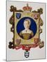 Portrait of Katherine Parr 6th Queen of Henry VIII as a Young Woman-Sarah Countess Of Essex-Mounted Giclee Print