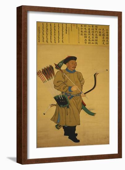 Portrait of Keshiki Batu Luwuke Shier, 1760-null-Framed Giclee Print