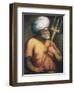 Portrait of Khair Ed-Din, C.1550-Italian School-Framed Giclee Print