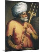 Portrait of Khair Ed-Din, C.1550-Italian School-Mounted Giclee Print