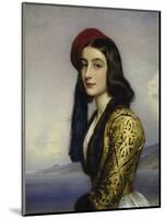 Portrait of Khatarina Botzaris, 1841-Joseph Karl Stieler-Mounted Giclee Print