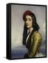 Portrait of Khatarina Botzaris, 1841-Joseph Karl Stieler-Framed Stretched Canvas