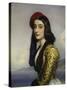 Portrait of Khatarina Botzaris, 1841-Joseph Karl Stieler-Stretched Canvas