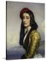 Portrait of Khatarina Botzaris, 1841-Joseph Karl Stieler-Stretched Canvas