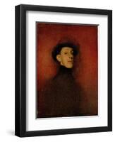 Portrait of King Alfonso XIII of Spain (Stud)-Ramon Casas-Framed Giclee Print