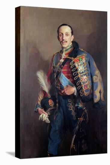 Portrait of King Alfonso XIII of Spain-Philip Alexius De Laszlo-Stretched Canvas