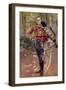 Portrait of King Alfonso Xiii Wearing the Uniform of the Hussars, 1907-Joaquín Sorolla y Bastida-Framed Giclee Print