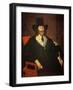 Portrait of King Charles I (1625-49) at His Trial (See also 162534 and 245466)-Edward Bower-Framed Giclee Print