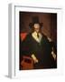 Portrait of King Charles I (1625-49) at His Trial (See also 162534 and 245466)-Edward Bower-Framed Giclee Print