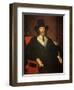 Portrait of King Charles I (1625-49) at His Trial (See also 162534 and 245466)-Edward Bower-Framed Giclee Print