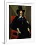 Portrait of King Charles I (1625-49) at His Trial-Edward Bower-Framed Giclee Print