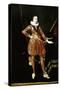 Portrait of King Charles I as the Prince of Wales-Daniel Mytens-Stretched Canvas