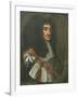 Portrait of King Charles Ii-Sir Peter Lely-Framed Giclee Print