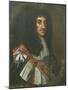 Portrait of King Charles Ii-Sir Peter Lely-Mounted Giclee Print