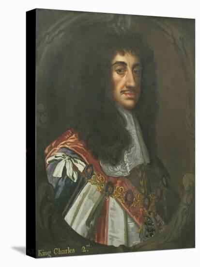 Portrait of King Charles Ii-Sir Peter Lely-Stretched Canvas