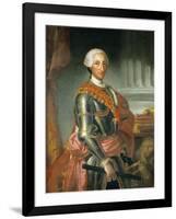 Portrait of King Charles III of Spain-Anton Raphael Mengs-Framed Giclee Print