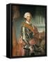 Portrait of King Charles III of Spain-Anton Raphael Mengs-Framed Stretched Canvas