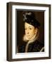 Portrait of King Charles IX of France (1550-1574) - Francois Clouet (1510-1572). Oil on Wood, 1561.-Francois Clouet-Framed Giclee Print