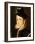 Portrait of King Charles IX of France (1550-1574) - Francois Clouet (1510-1572). Oil on Wood, 1561.-Francois Clouet-Framed Giclee Print