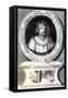 Portrait of King Edward II-null-Framed Stretched Canvas