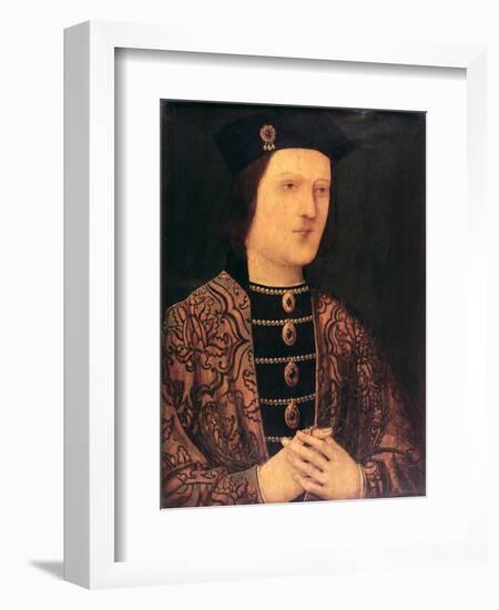 Portrait of King Edward IV of England-null-Framed Giclee Print