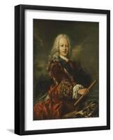 Portrait of King Ferdinand VI of Spain (1713-1759)-Giovanni Antonio Guardi-Framed Giclee Print