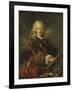 Portrait of King Ferdinand VI of Spain (1713-1759)-Giovanni Antonio Guardi-Framed Giclee Print