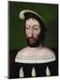Portrait of King Francis I of France-Joos Van Cleve-Mounted Giclee Print