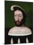 Portrait of King Francis I of France-Joos Van Cleve-Mounted Giclee Print