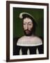 Portrait of King Francis I of France-Joos Van Cleve-Framed Giclee Print