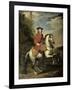 Portrait of King George I, 1717-Godfrey Kneller-Framed Giclee Print