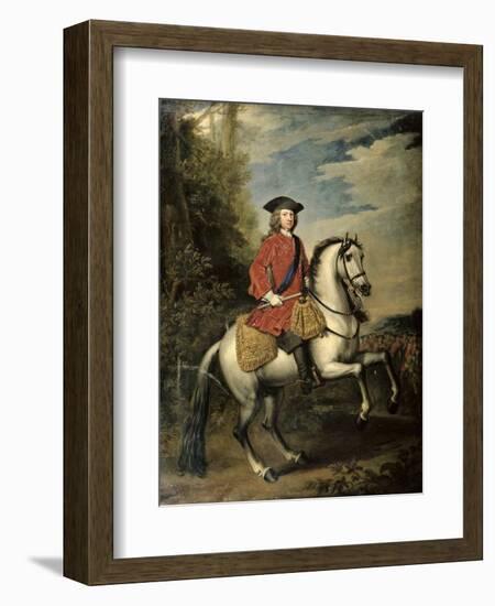 Portrait of King George I, 1717-Godfrey Kneller-Framed Giclee Print