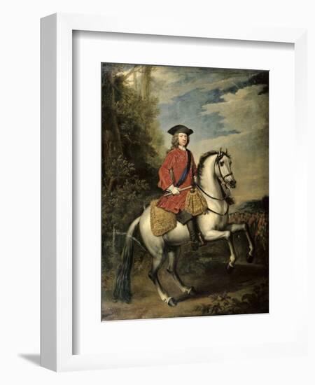 Portrait of King George I, 1717-Godfrey Kneller-Framed Giclee Print