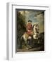 Portrait of King George I, 1717-Godfrey Kneller-Framed Giclee Print