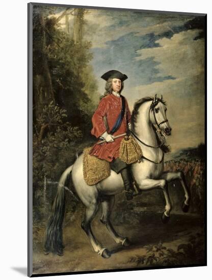 Portrait of King George I, 1717-Godfrey Kneller-Mounted Giclee Print