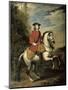 Portrait of King George I, 1717-Godfrey Kneller-Mounted Giclee Print