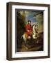 Portrait of King George I of Great Britain, 1717-Godfrey Kneller-Framed Giclee Print