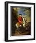 Portrait of King George I of Great Britain, 1717-Godfrey Kneller-Framed Giclee Print