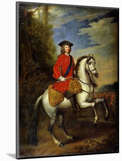 Portrait of King George I of Great Britain, 1717-Godfrey Kneller-Mounted Giclee Print