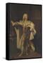 Portrait of King George II-John Shackleton-Framed Stretched Canvas