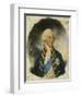 Portrait of King George III, Small Half Length, Wearing Windsor Uniform and Ribbon and Star of…-John Dowman-Framed Giclee Print