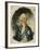 Portrait of King George III, wearing Windsor Uniform and Ribbon and Star of the Garter-John Downman-Framed Giclee Print