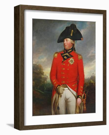 Portrait of King George III-Sir William Beechey-Framed Giclee Print