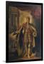 Portrait of King George Iv as Prince of Wales, Standing Full Length in Garter Robes-Thomas Phillips-Framed Giclee Print