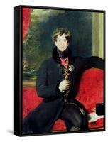 Portrait of King George Iv-Thomas Lawrence-Framed Stretched Canvas