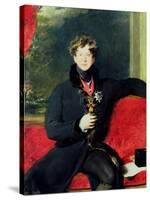 Portrait of King George Iv-Thomas Lawrence-Stretched Canvas